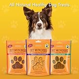 PET MUNCHIES Chicken with Carrot Sticks Dog Treats 8 x 80g Low Fat Dental Chews view 7