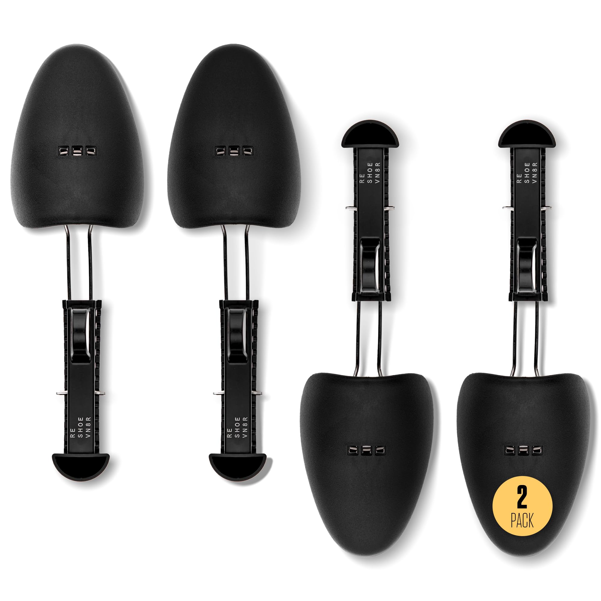 RESHOEVN8R Shoe Sneaker Boot Trainer Cleaning Kit For Suede Leather Nubuck Laundry Pods Shoe Tree 2 Pack