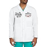 Personalized Embroidered Lab Coat for Men & Women Add Your Name Text Custom Medical Laboratory Coat