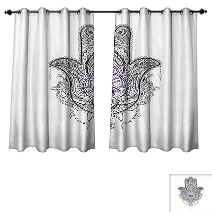 Amazon Com Rupperttextile Evil Eye Blackout Thermal Curtain Panel