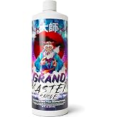 GRAND MASTER SMOKE 32oz Soak &amp; Wash Glass Pipe Cleaner - Cleanse, Deodorize, Restore - No Shaking/No Scrubbing