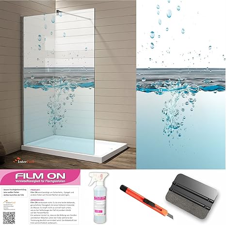 Glasdekorfolie dusche Glasdekorfolie dusche