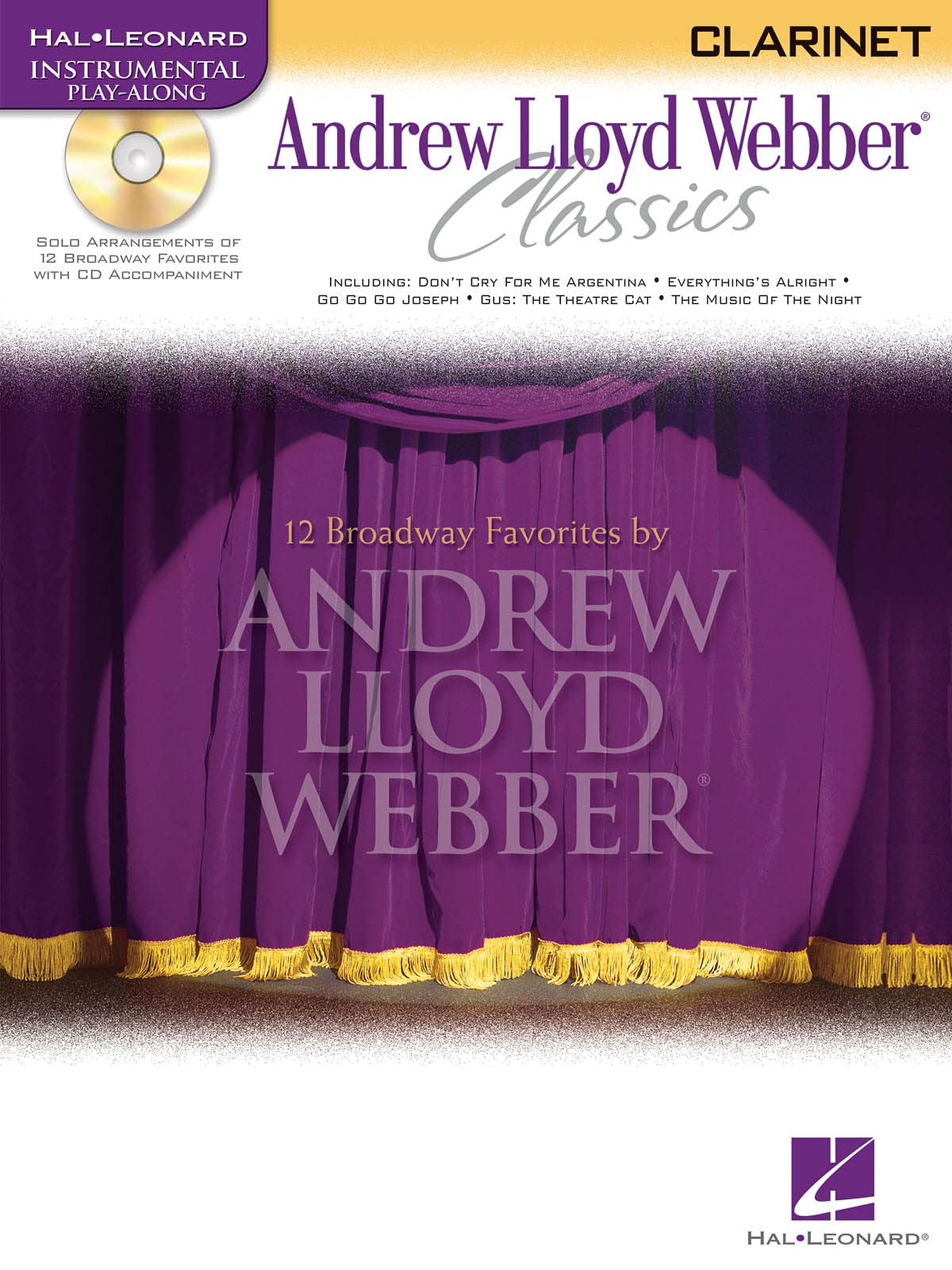 Andrew Lloyd Webber Classics, Clarinet [With CD (Audio)] (Hal Leonard Instrumental Play-Along)