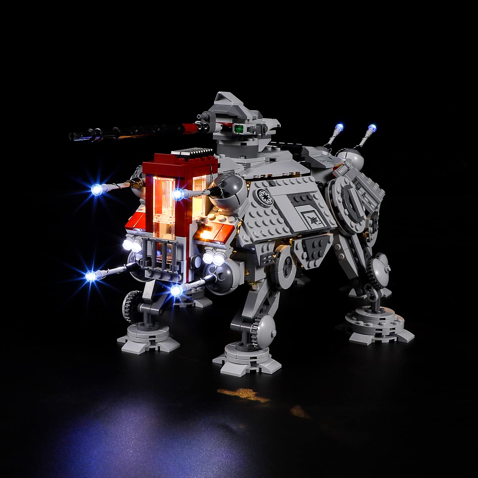 BRIKSMAX Led Lighting Kit for LEGO-75337 AT-TE Walker - Compatible with Lego Star Wars Building Blocks Model- Not Include the Lego Set