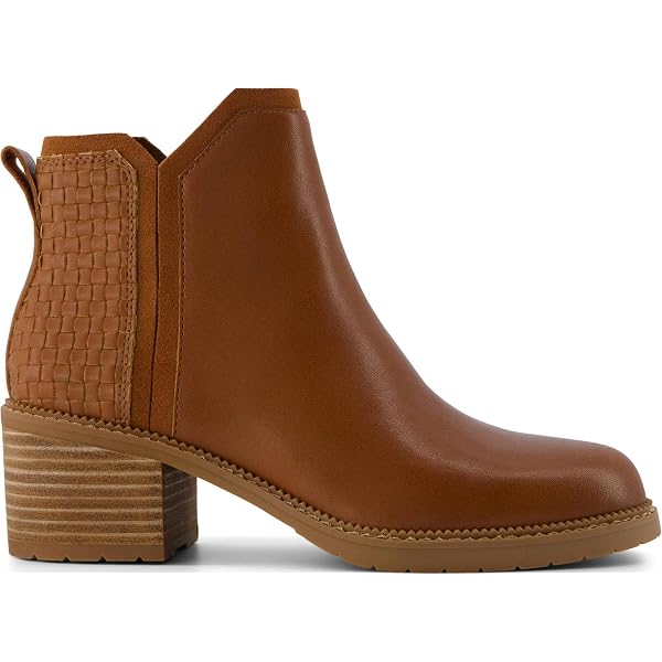 Amazon.com | Toms - Womens Hailey Boots, Color Amb BRN Lthr  display picture 1
