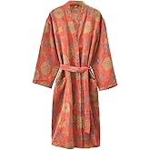 PRINCESS BRIDE Breathable Cotton Gauze Jacquard Japanese Yukata Nightdress Bathrobe Nightgown Comfortable Pajamas for Women