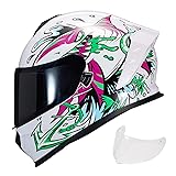 JQF Gear Motorcycle Full Face Dual Visor Helmets