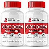 Super Flow Glycogen Support, Super Flow Glyco Optimizer Capsules, Glycogen Super Flow, SuperFlow Glycogen Support Pills, SuperFlow Glycogen Support Reviews, Blood Support Formula Supplement (2 Pack)