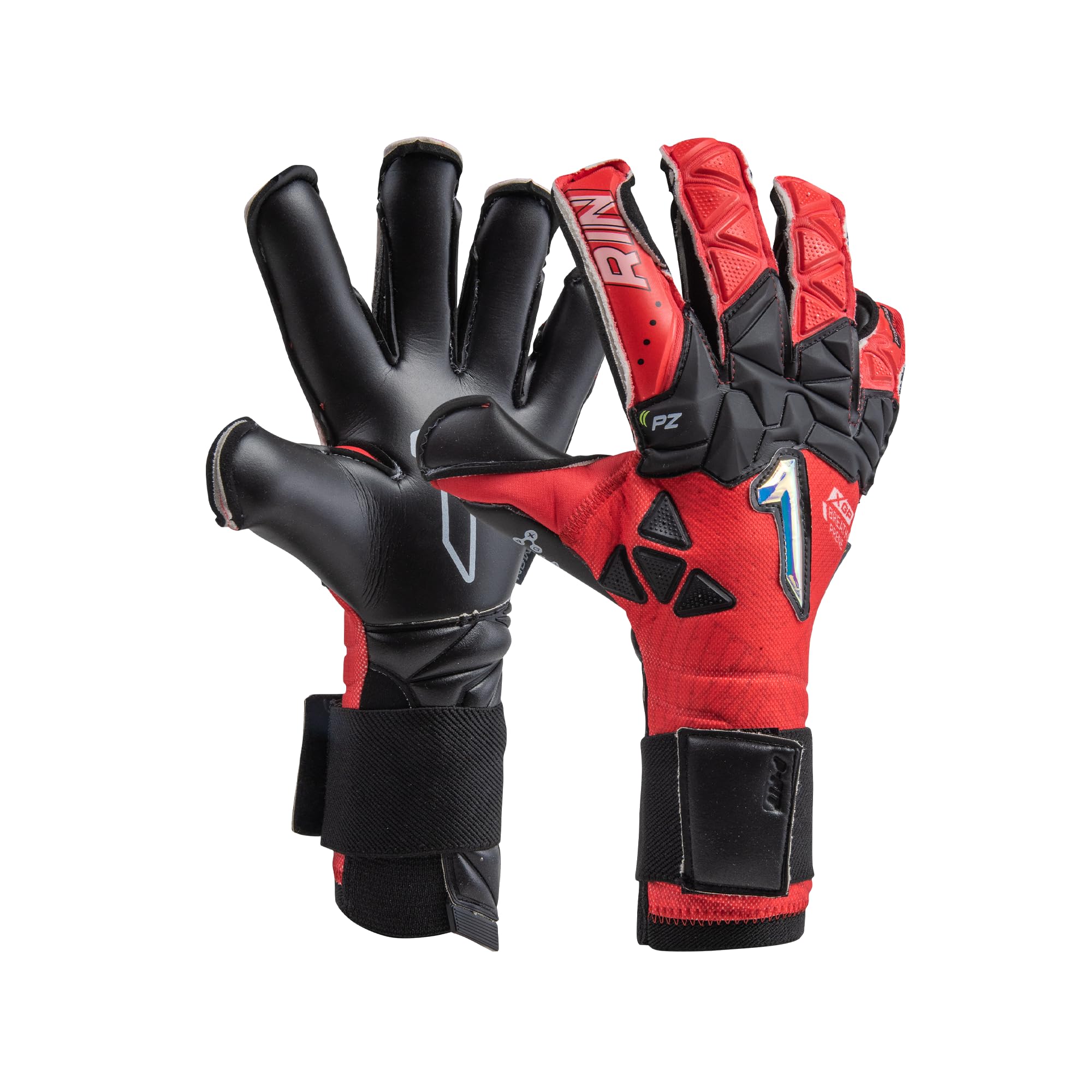 Rinat Xtreme Guard Zhero Pro Adult Goalkeeper Gloves Red Size 10