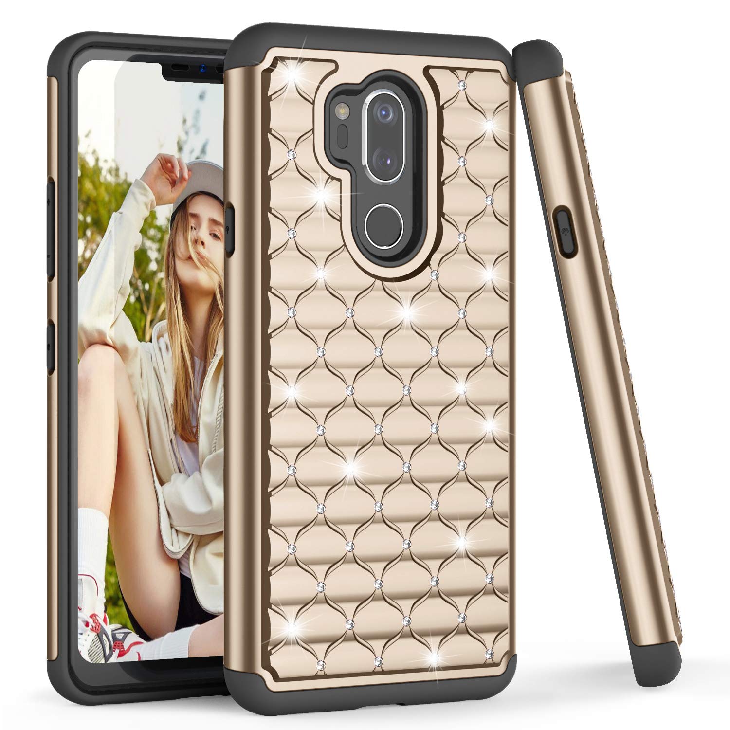Best glitter case lg g7 thinq