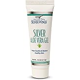 Natural Path Silver Wings 200ppm Silver with Aloe Vera Gel - Soothing Skin Care 0.75 oz