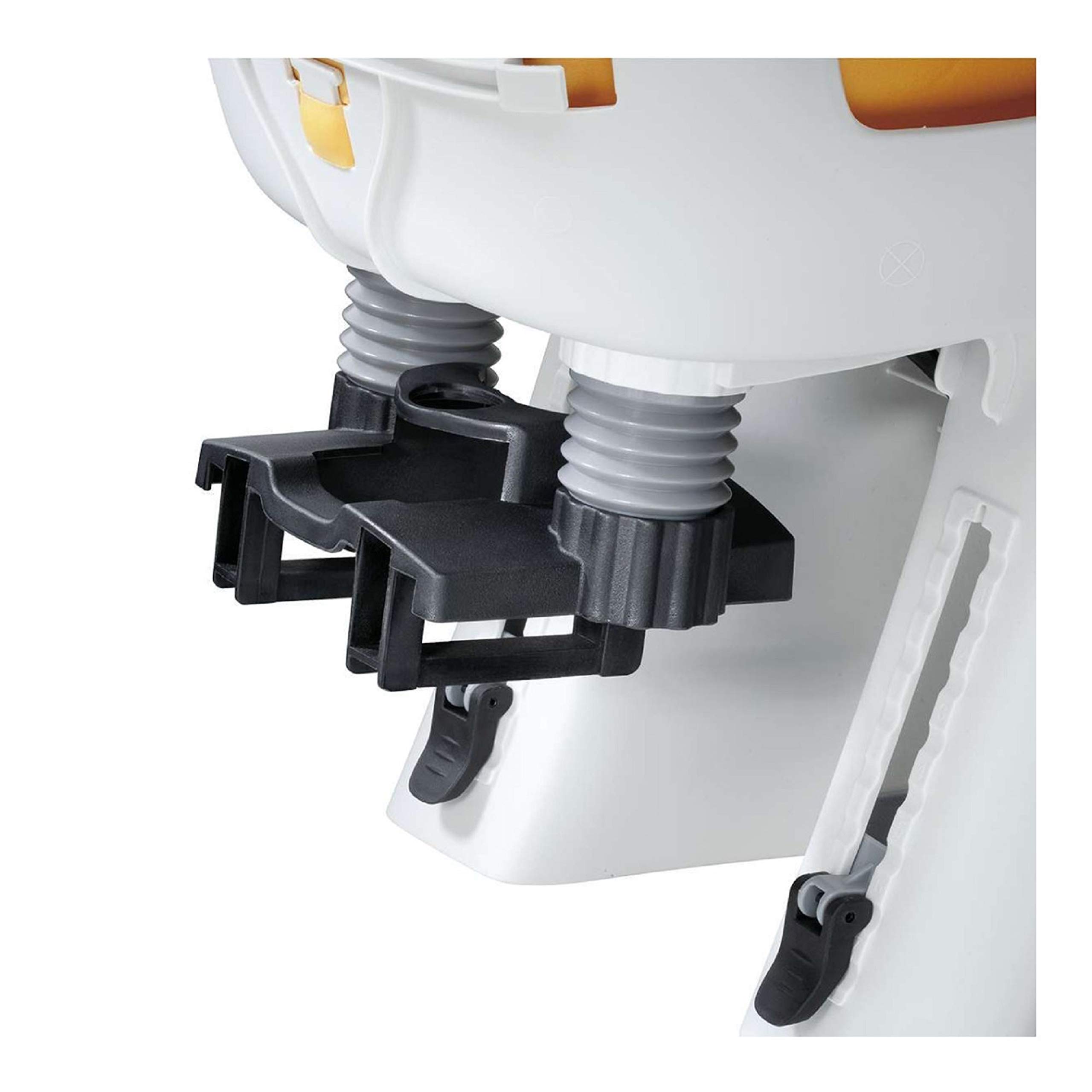 Topeak BabySeat II (Without Rack) – Bike Seat with Wrap-Around Protection, Dual Suspension System, Adjustable Harness & Footrests, Roll Bar Handle, CPSIA, Durable Polymer Frame