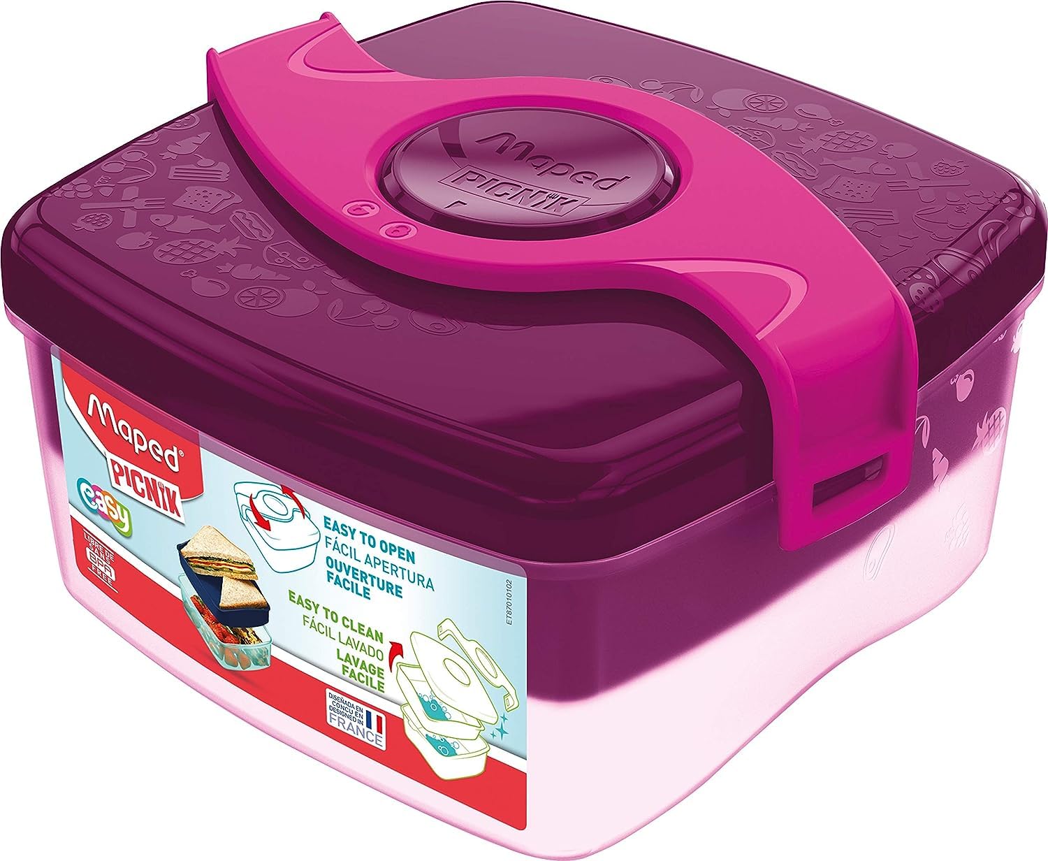 Maped Picnik Origins Lunch Box - Pink