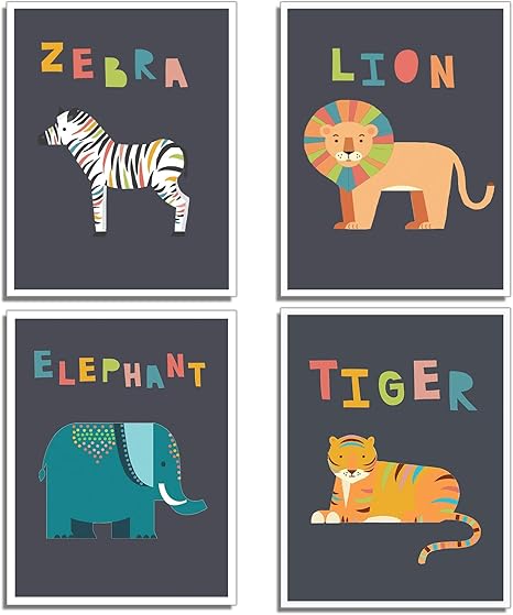 safari nursery wall decor