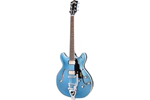 Guild Guitars Starfire I DC Semi-Hollow Body Electric Guitar, Pelham Blue, Double-Cut w/tremolo, Newark St. Collection