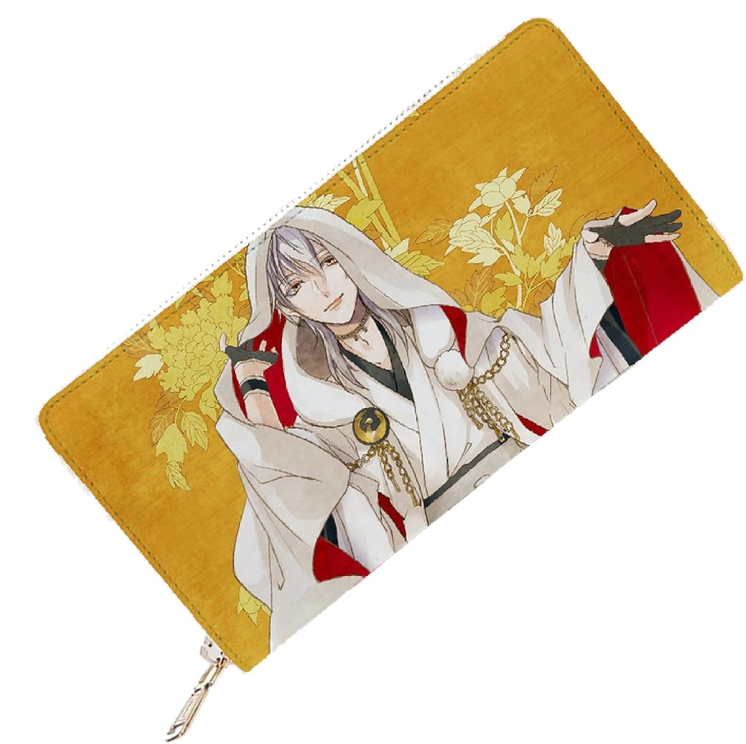 Amazon 刀剣乱舞 とうらぶ 鶴丸国永 財布 人気 ゲーム キャラクター 長財布 コスプレ グッズ プレゼント 高品質 大流行 財布 アニメ 萌えグッズ 通販