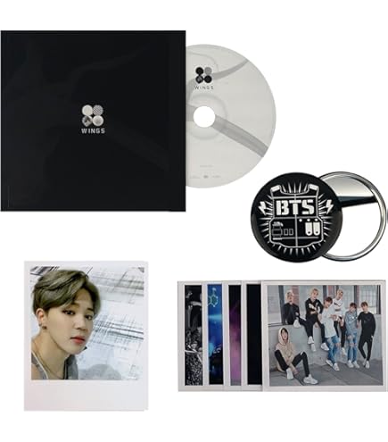 Amazon.com: BTS - WINGS (Vol.2) [W ver.] CD with Official