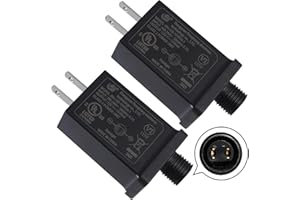 Replacement Yard Inflatable Adapter, 12V 1.25A 2 Pcs Power Supply Adaptor for Outdoor Inflatable Decoration, Power Supply Tra