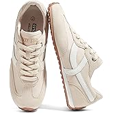 LUCKY STEP Women's Fashion Sneakers | Casual Retro | Non Slip Lightweight | Trendy Comfortable