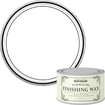 Rust-Oleum Furniture Finishing Wax Clear 400ml Pack of 5