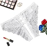 Avidlove Panties for Women Sexy Cheeky Underwear Criss Cross Lace Hipster Panty