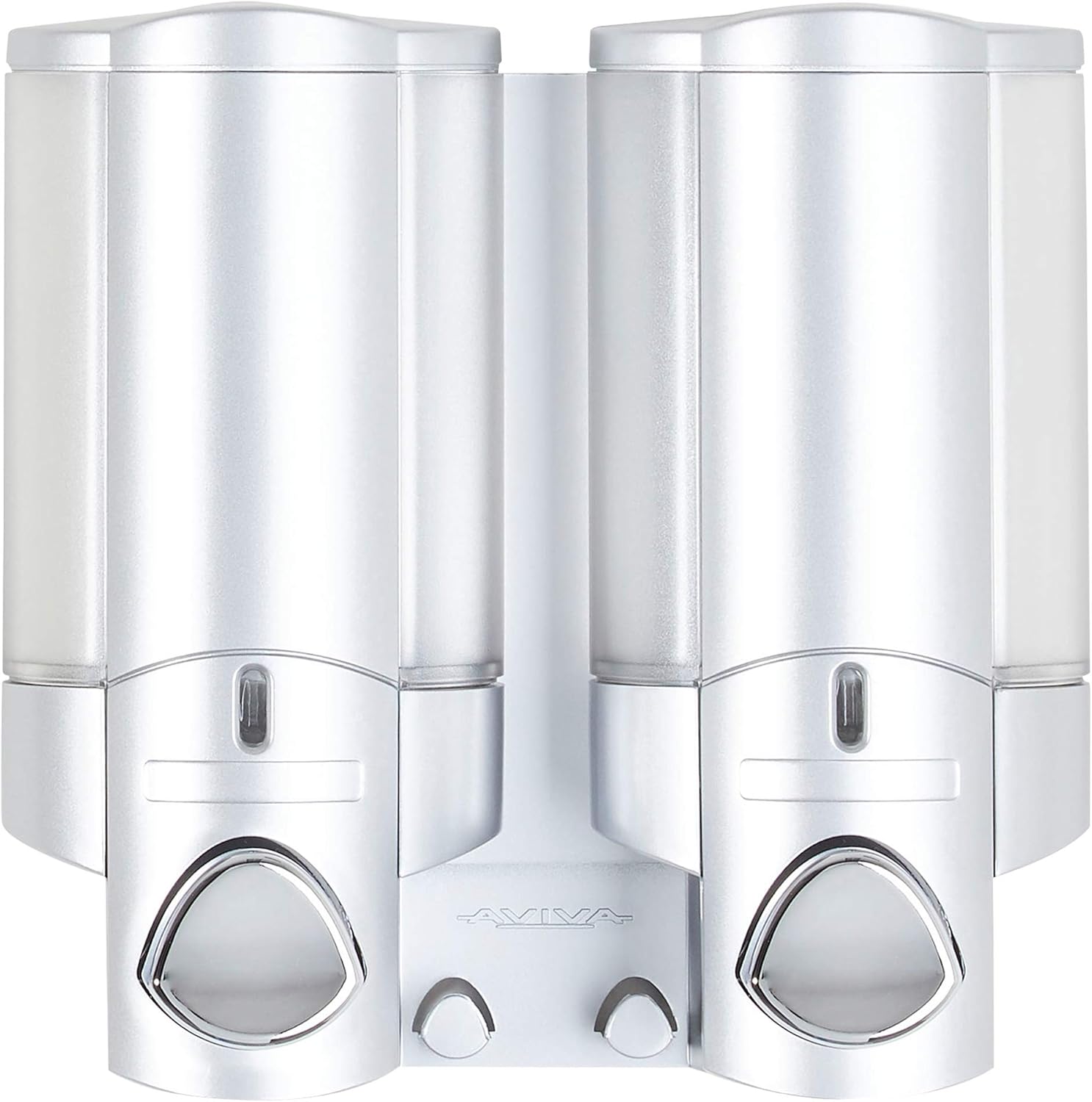 Better Living Products 76235-1 AVIVA Two Chamber Dispenser, Satin: Home & Kitchen