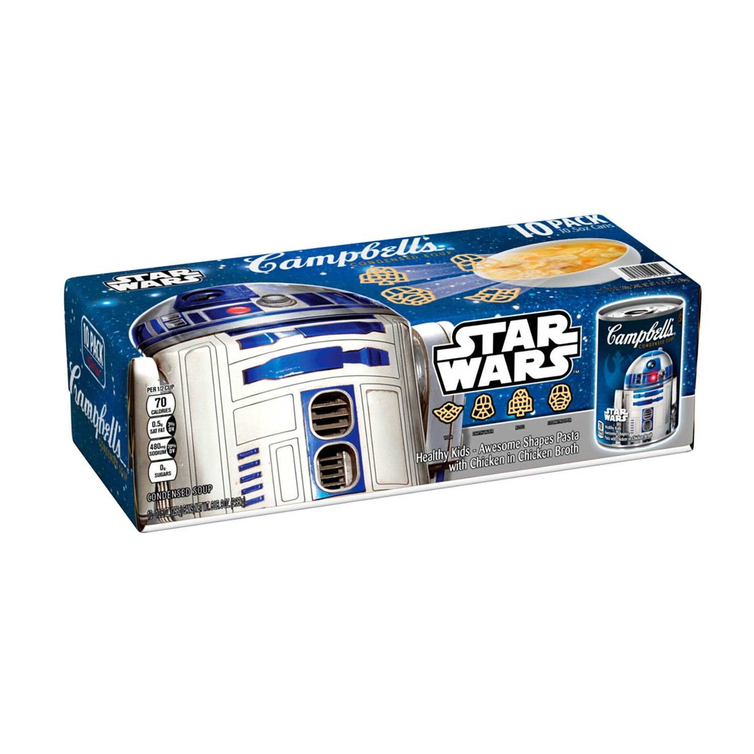 Amazon Com Star Wars Limited Edition Campbell S Soup 1 Pack Of 10 Cans Grocery Gourmet Food