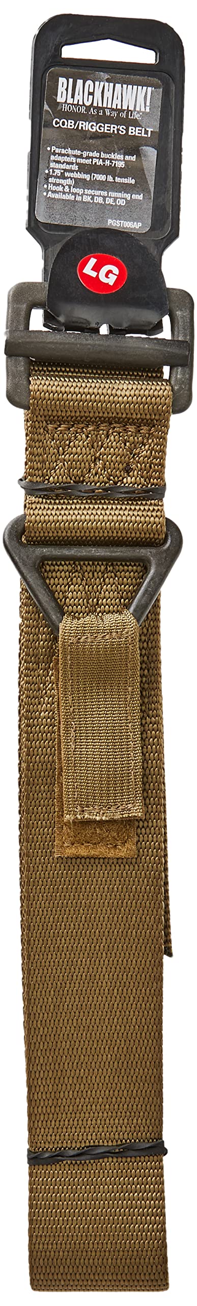 Blackhawk Unisex Blackhawk 41CQ02DE CQB Rigger s Belt Large 41 51 COYOTE TAN, Coyote Tan, L UK