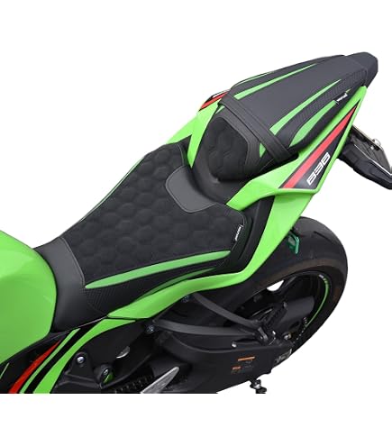 Amazon.com: ZXMOTO Motorcycle Rear Pillion Passenger Seat for 2009