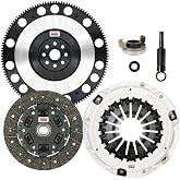 CMPRO Stage 2 Clutch Kit &amp; Chromoly Flywheel fits Impreza WRX 2.5L | Performance Clutch fits Forester Legacy Outback Saab 9-2X Baja 2.0XT Limited Premium Touring XT Sport | Off-Road &amp; Track Use