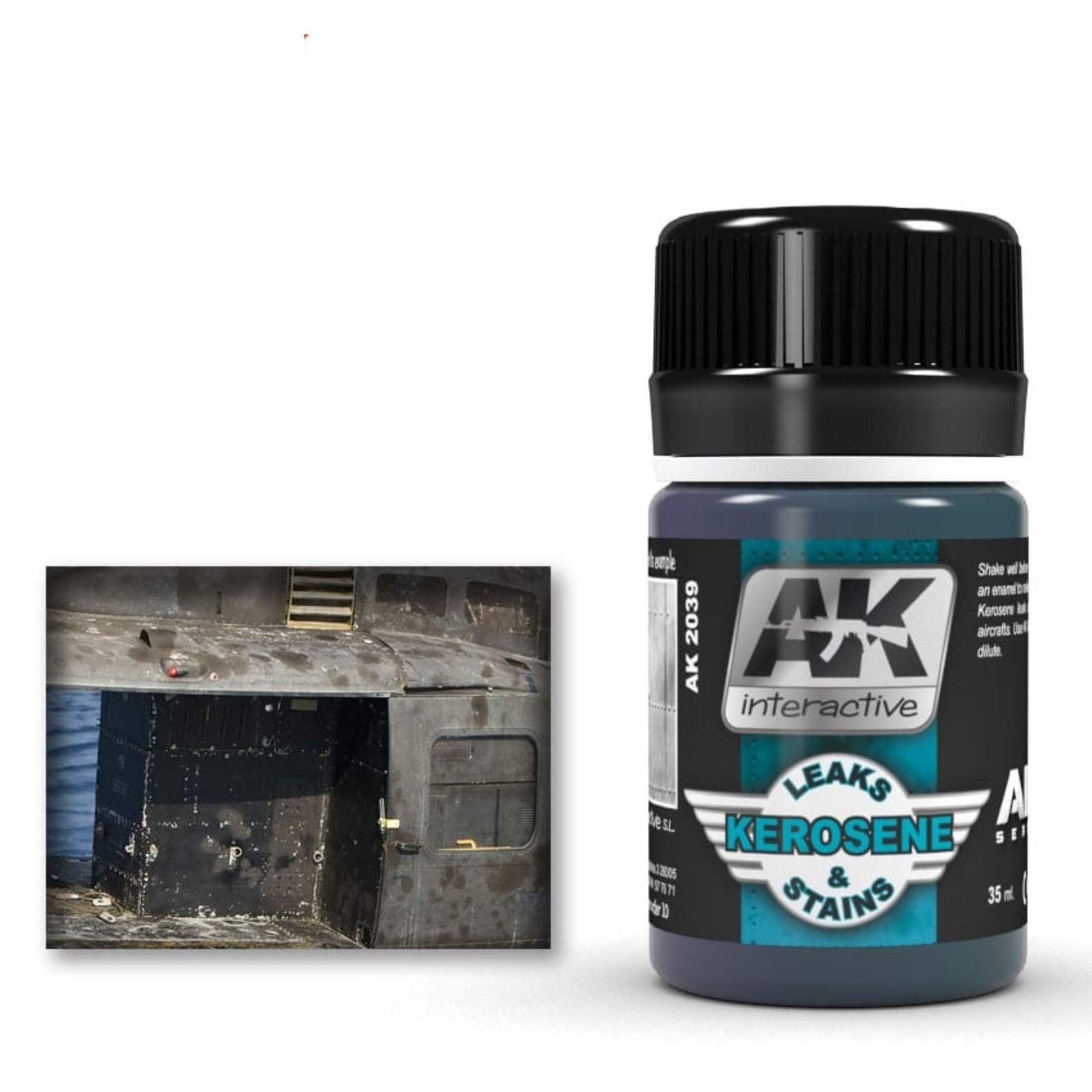 AK Interactive Kerosene Leaks and Stains # 2039