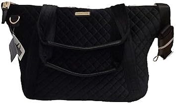 adrienne vittadini canvas duffle