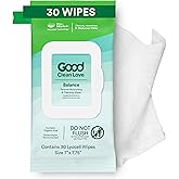 Good Clean Love Rebalance Feminine Wipes, Feels like natural moisture, Reduces Odor & a Cleansing Hygiene Product Made with A