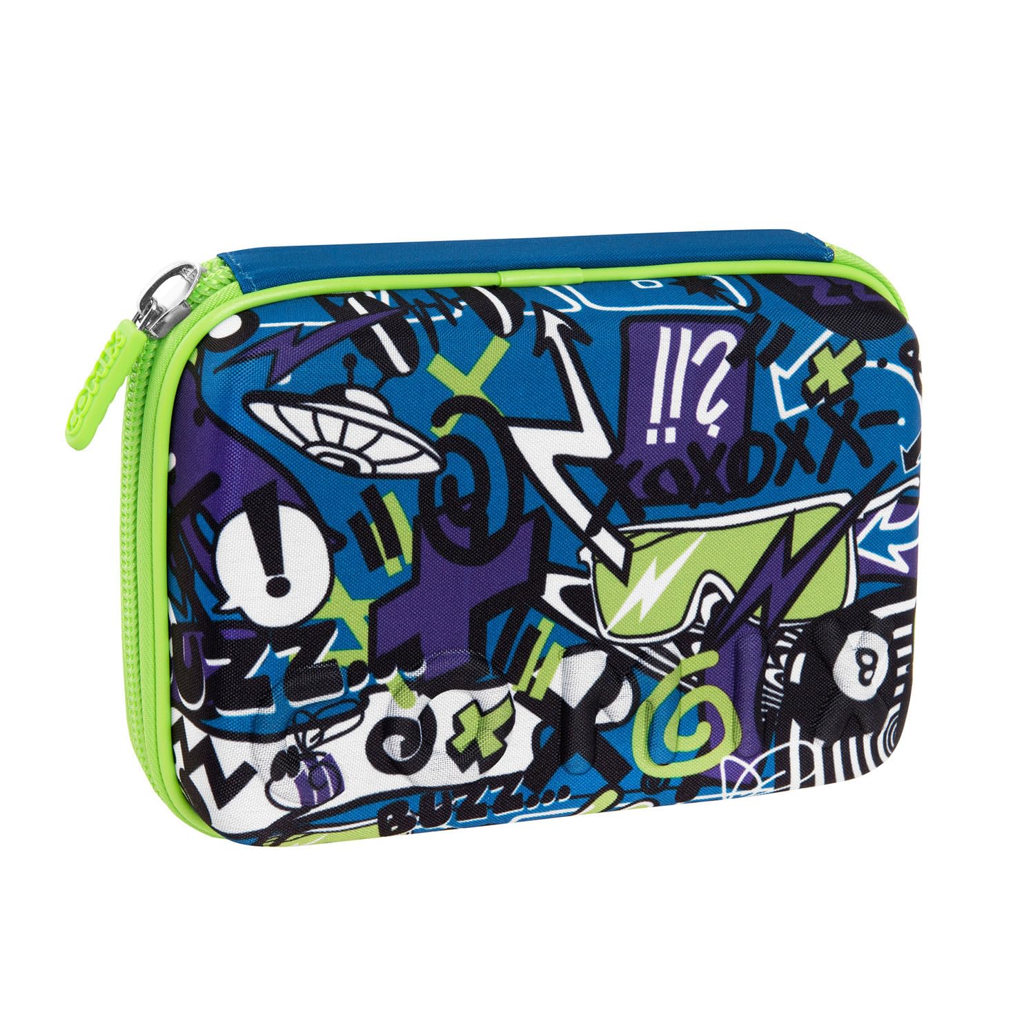 COMIX Pencil Case School Maxi Corredo Organised, Multicoloured, BOY