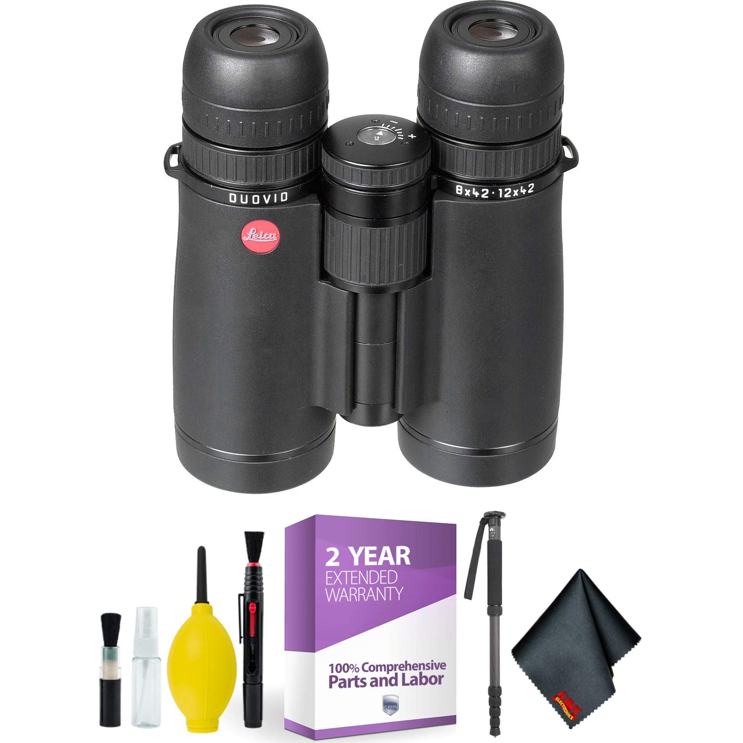 Leica 8/12X42 Duovid Binocular (Black) ear Extended Warranty eBay