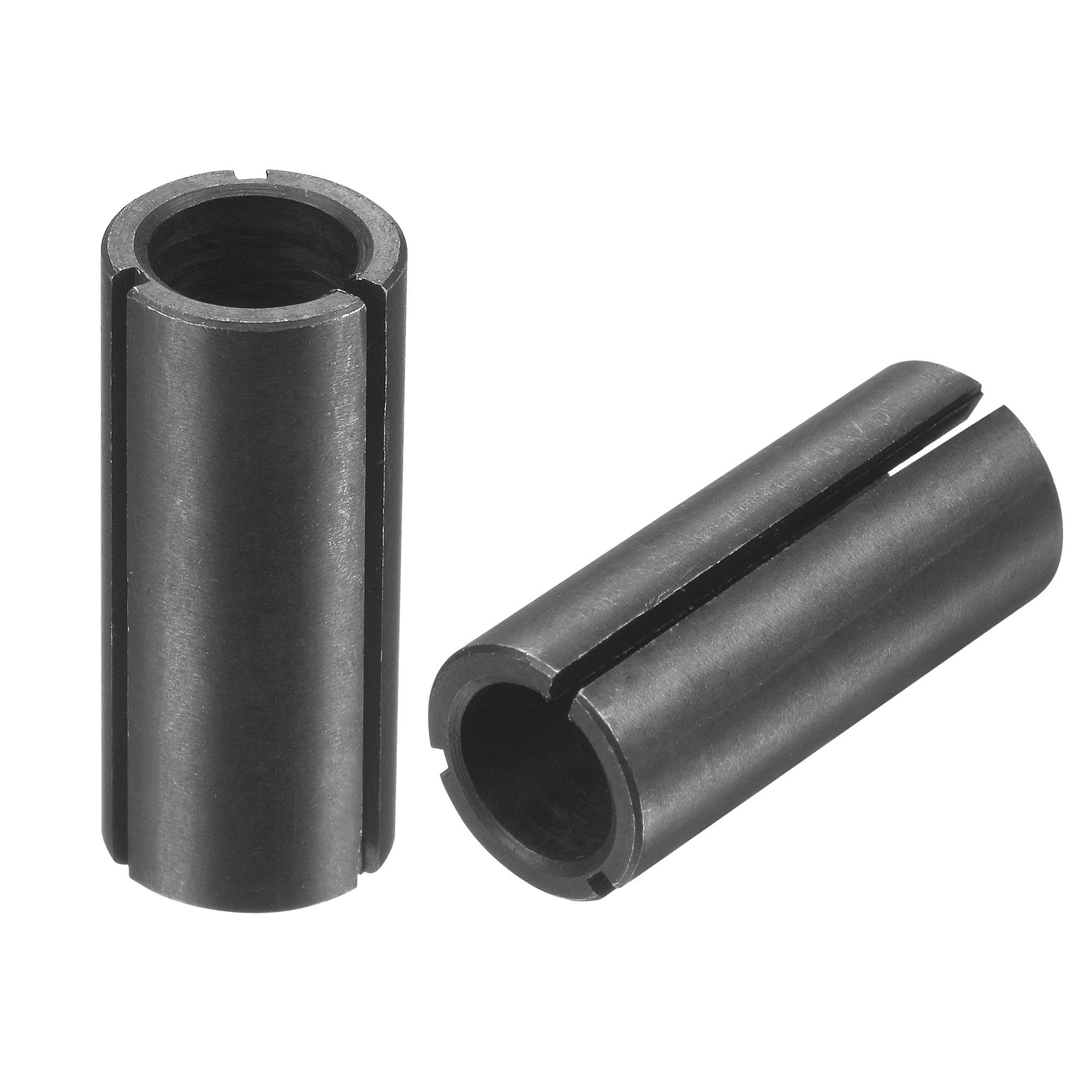 sourcing map Router Collet Driver Adapter Convert 12mm to 8mm for CNC Engraving Milling Bit Woodworking Carving Machine 2pcs