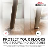 X-Protector Non-Slip Furniture Pads 48 Pcs 32 Round 25mm 16 Square 50mm view 3