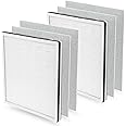 Cabiclean 2 Pack VA-EE004 True HEPA Replacement Filter for VAVA VA-EE004 and LEVOIT Vital 100 Air Purifier, Part# Vital 100-RF