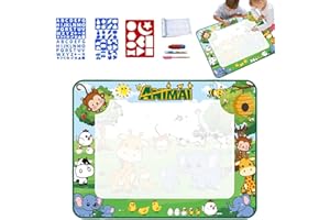 Water Doodle Mat – Doodle Painting Mat | Large Reusable Water Painting Drawing for Kids | Educational Coloring Cloth for Nurs