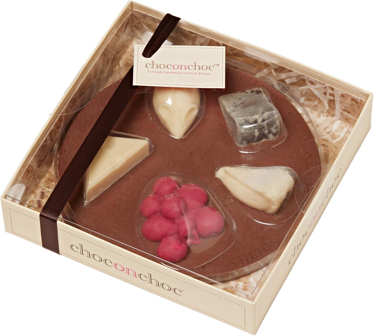 Choc On Choc Mini Chocolate Cheese Board 280g Amazon Co Uk Grocery