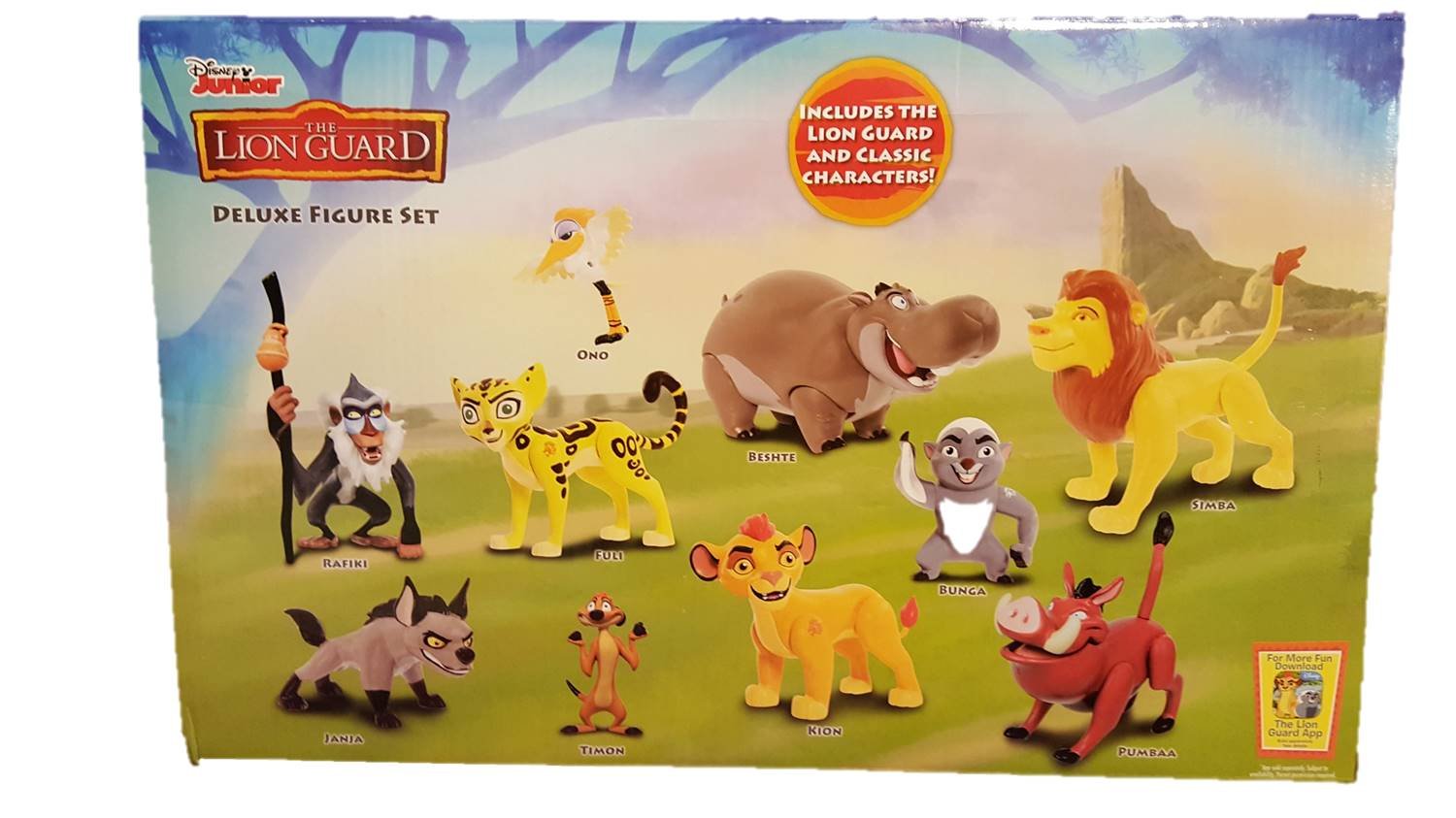 The Lion Guard Deluxe Figure Set *Exclusive* (Made For Defend The