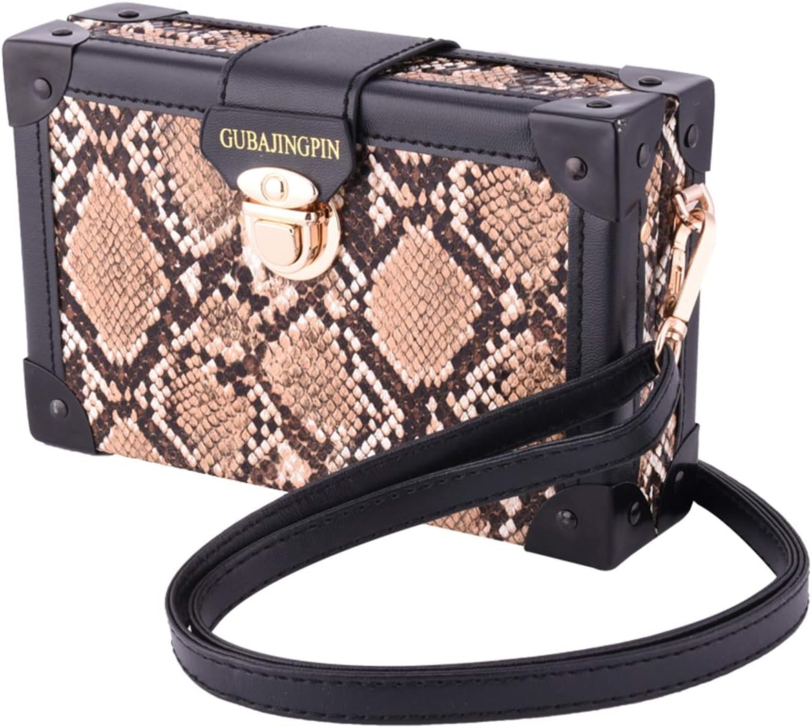 Woman Box Bag Crossbody Shoulder Bag Purse Evening Bag for Party Dinner