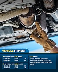 PHILTOP Rear Catalytic Converter Kit Direct-Fit