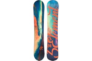 5th Element Afterglow Snowboard for Women Hybrid Rocker Design-All Mountain Performance for Beginners and Intermediate Snowboarders