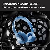 Beats Solo 4 Wireless Bluetooth On-Ear Headphones Slate Blue 50 Hr Battery view 4