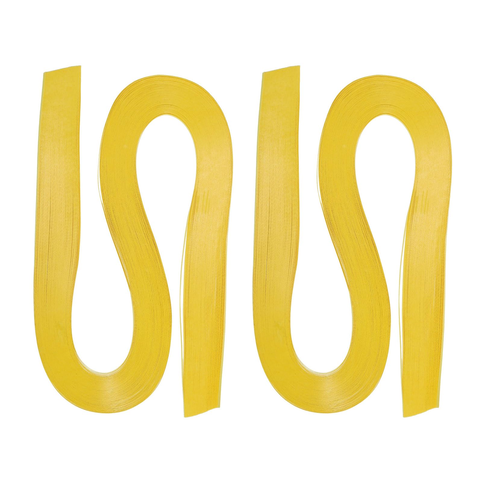 PATIKIL 240pcs Quilling Strips Paper 3mm(1/8") 54cm Origami Paper Quilling Strip for Art DIY Hand Craft Christmas, Lemon Yellow