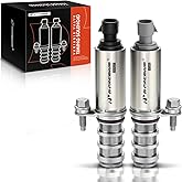 A-Premium VVT Intake & Exhaust Camshaft Position Actuator Solenoid Valve Kit Compatible with Chevy GMC Equinox Malibu Cobalt 