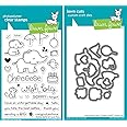 Lawn Fawn Elphie Selfie Stamp and Die Set - Two Item Bundle