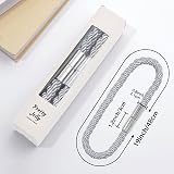 Pretty Jolly 2 Pack Magnetic Curtain Tiebacks Light Grey Modern Drape Holdbacks view 5