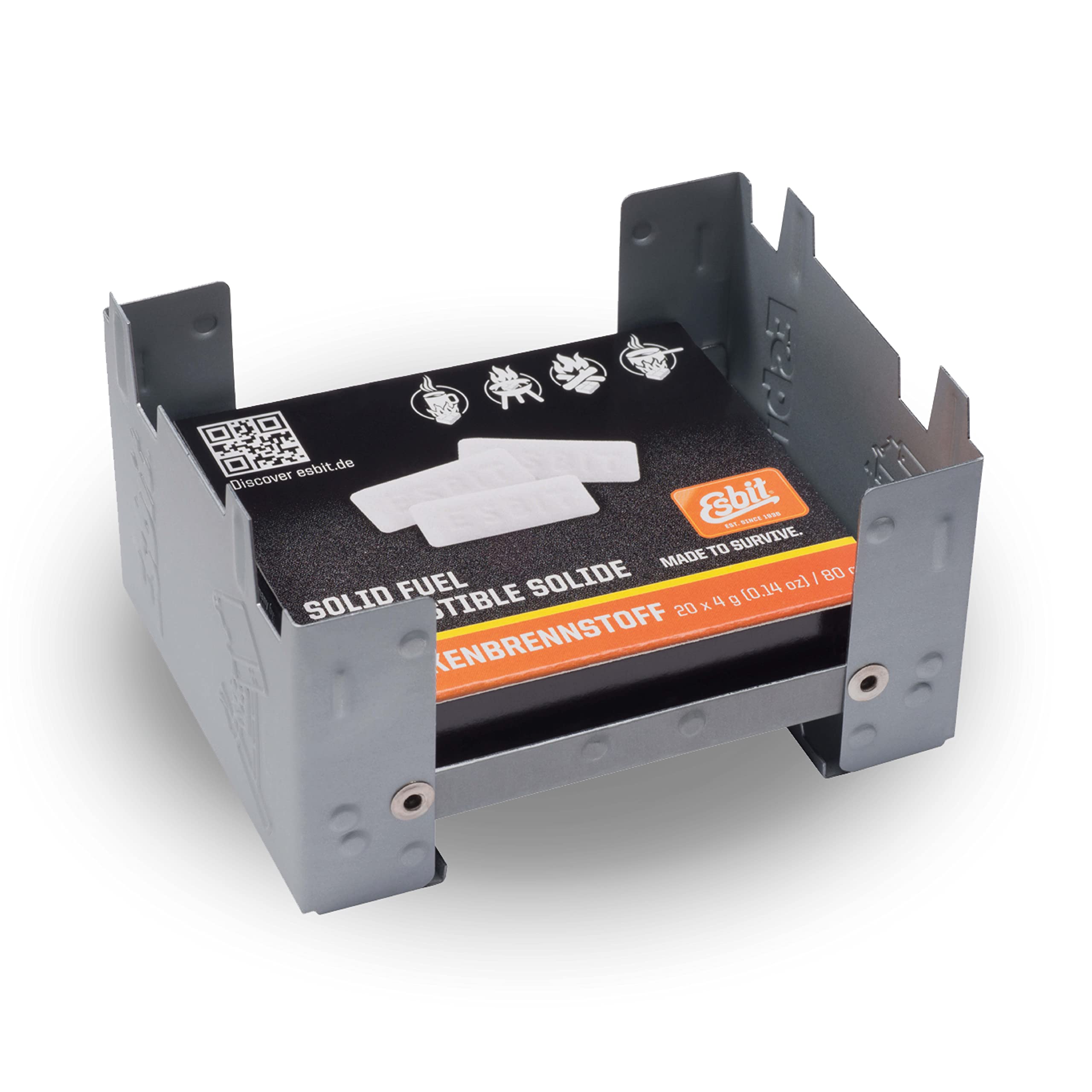 エスビット ポケットストーブスタンダード 固形燃料4g×20個付の商品画像